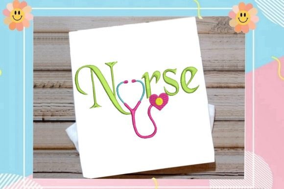 Nurse with Stethoscope